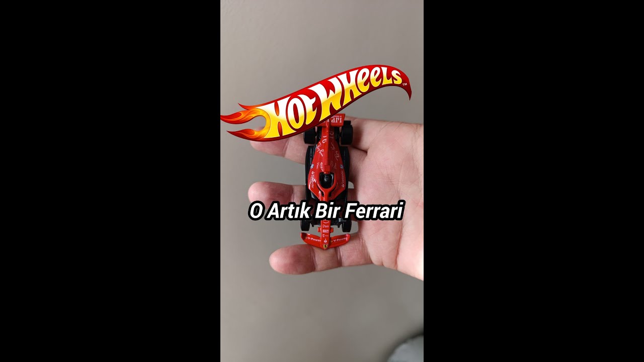 It's a Ferrari now (Custom F1 hotwheels)