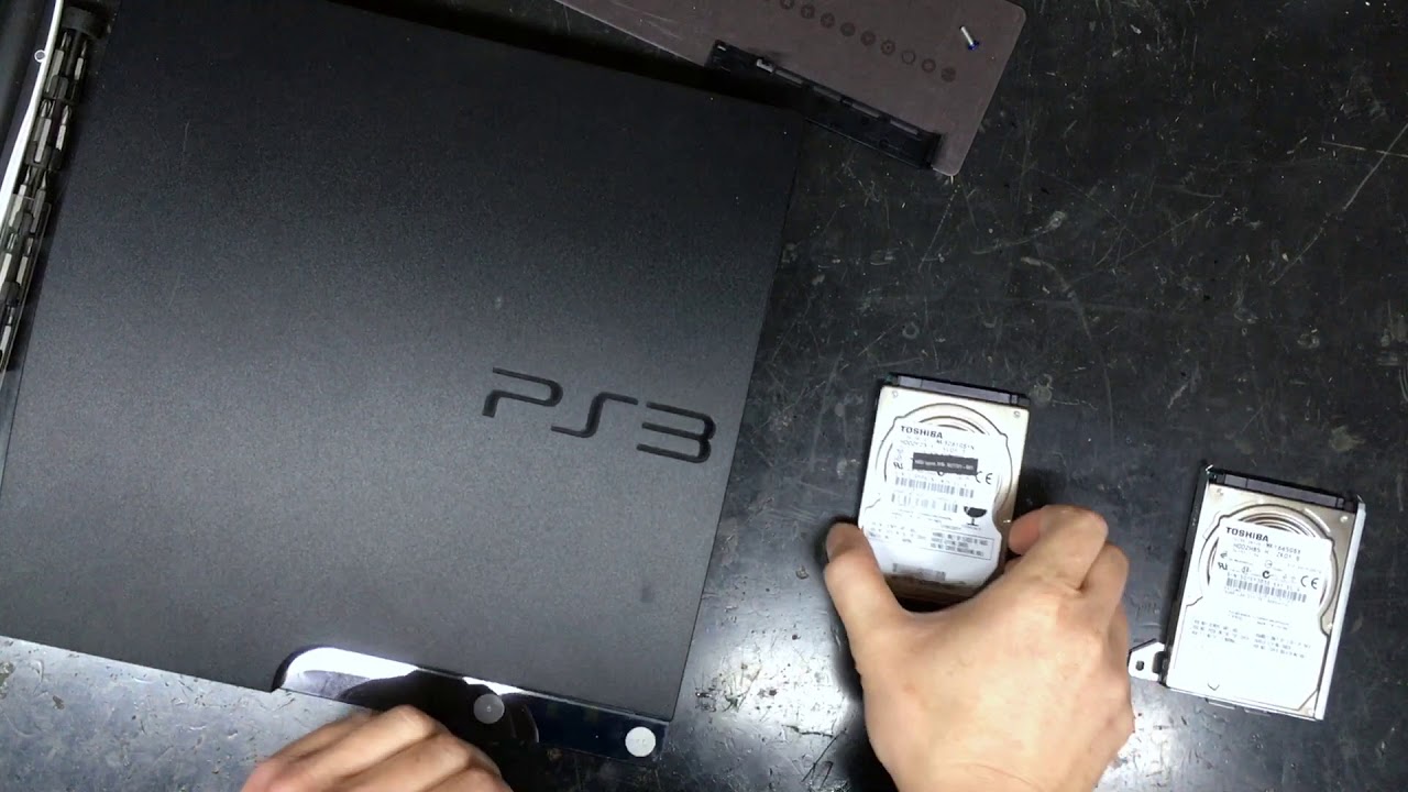 Riparazione PlayStation 3 PS3 Hard disk rotto - PS3 Slim