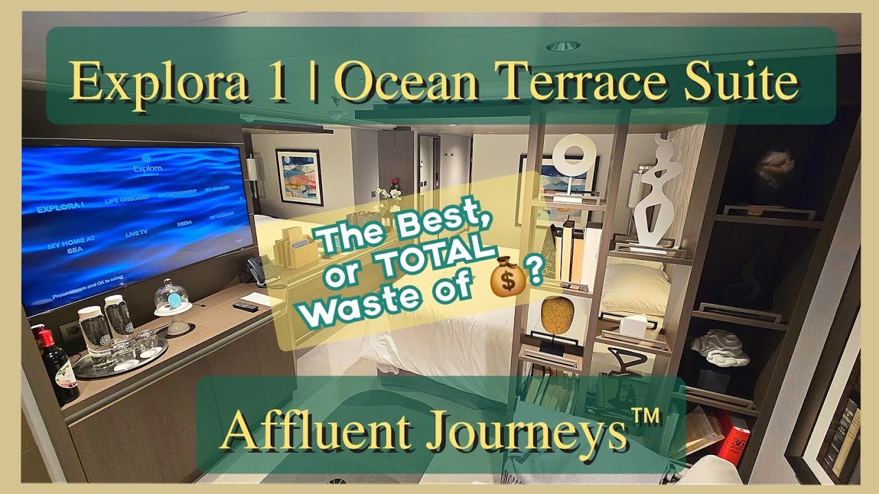 All You Need to Know about Explora Journeys' Ocean Terrace Suite | Full Tour