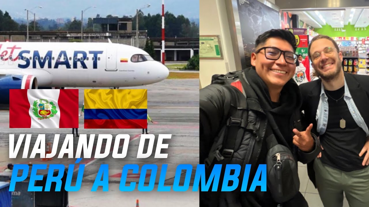 VIAJANDO a COLOMBIA desde PERÚ por avión | LIMA hasta CARTAGENA 🇵🇪🇨🇴✈️