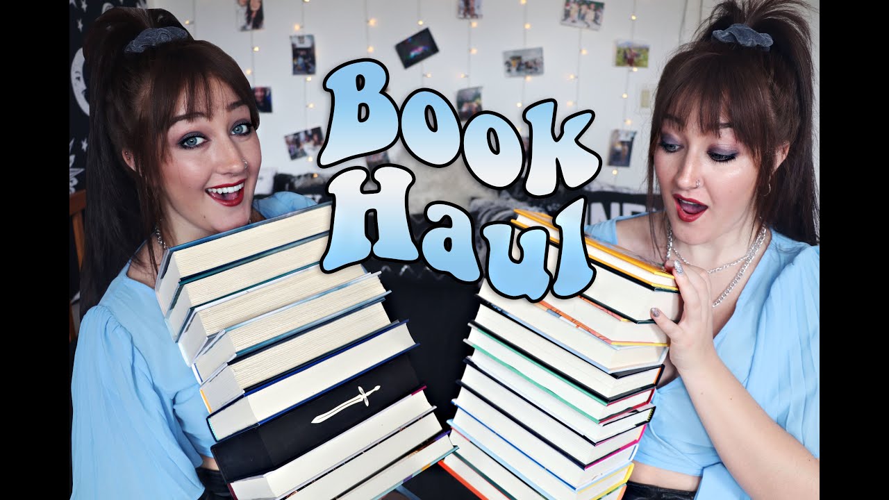 BABY BLUE BOOK HAUL.