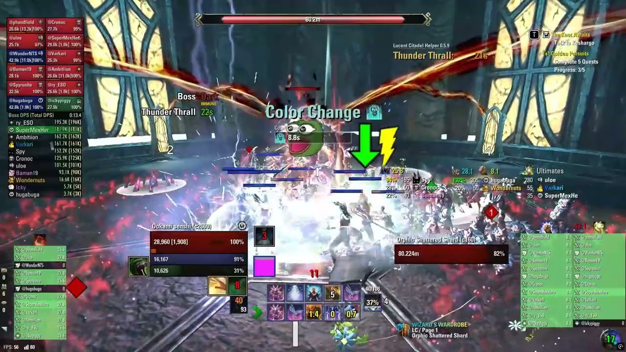 Genesis in LC | 1st and 2nd boss mashup | Sorc Support DD