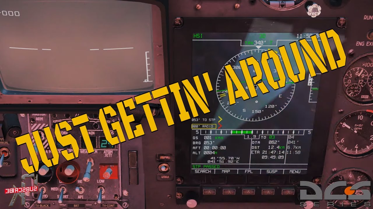 Basic Fundamentals DCS World: Ka 50 Waypoints and the PVI 800