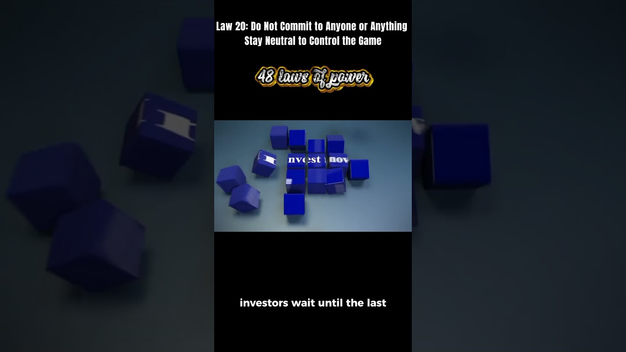 95% Fail This Power Test - Do You? (Law 20 Exposed) #PowerLaws #Strategy #Mindset #Success #48Laws