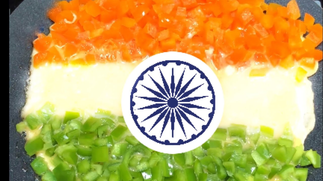 Tri Colour Omelette 