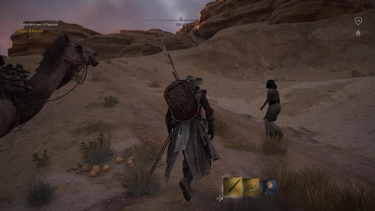 Assassin's Creed Origins - combat system 2