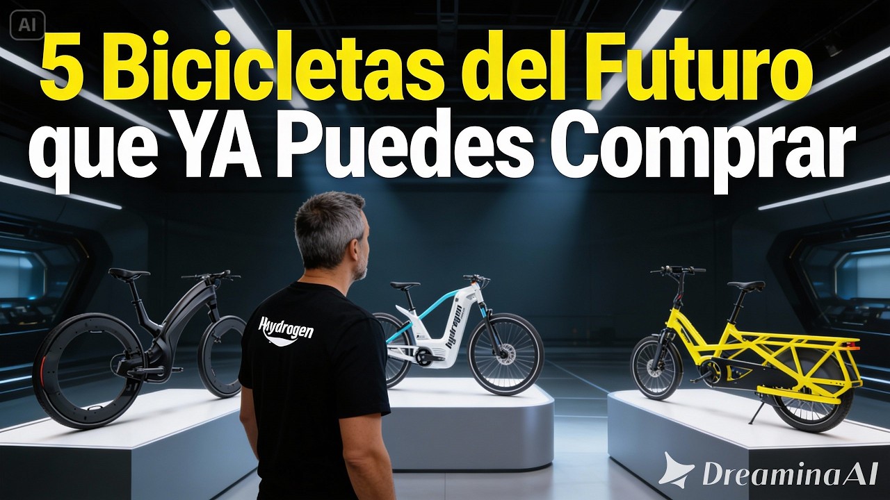 5 Bicicletas del Futuro que YA PUEDES COMPRAR