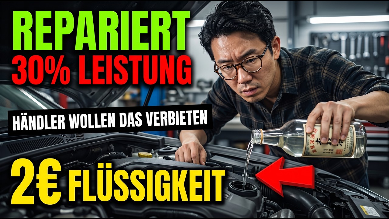 Stoppe den Motorverschlei&szlig;! Warum BMW & Mercedes &uuml;ber dieses 2&euro; Mittel schweigen.