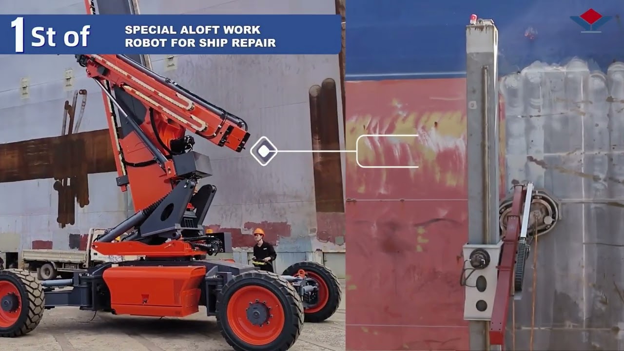 Robotic Applications for Blasting & Painting in IMC Shipyard