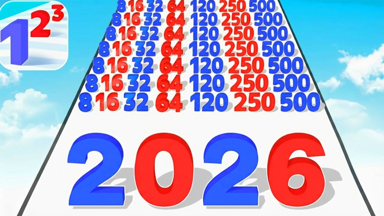 New Satisfying Mobile Game Freeplay Big Update: Number Run, Ladder Masters, Ball Run 2048