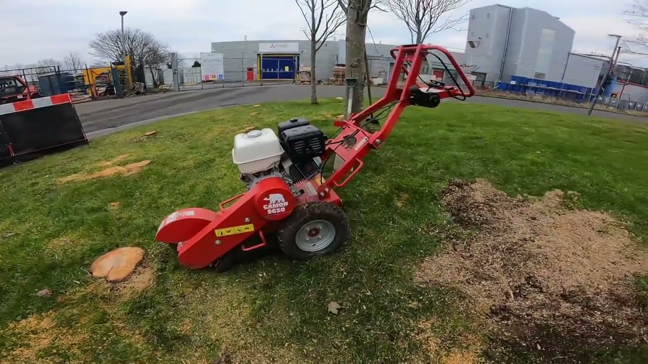 STUMP GRINDING | CAMON SG30 | EASY PROFITABLE WINTER GARDENING WORK