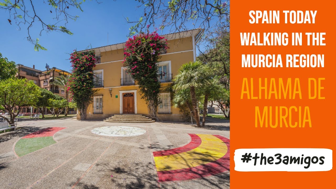 Walking around the town of Alhama de Murcia Spain #the3amigos #expatinmazarron