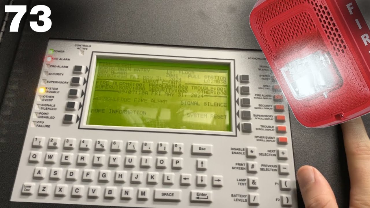 Notifier NFS2-3030 with DVC test 3