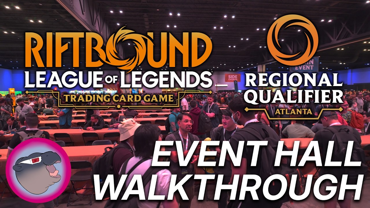 Visite guid&eacute;e de la salle de l'&eacute;v&eacute;nement de qualification r&eacute;gionale de Riftbound &agrave; Atlanta&nbsp;!