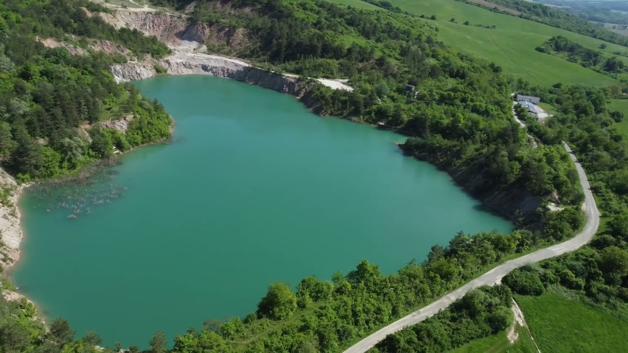 #65 Zatopený lom v Skrabskom z vtáčej perspektívy | Skrabské | Vranov nad Topľou | VT | SVK | SK