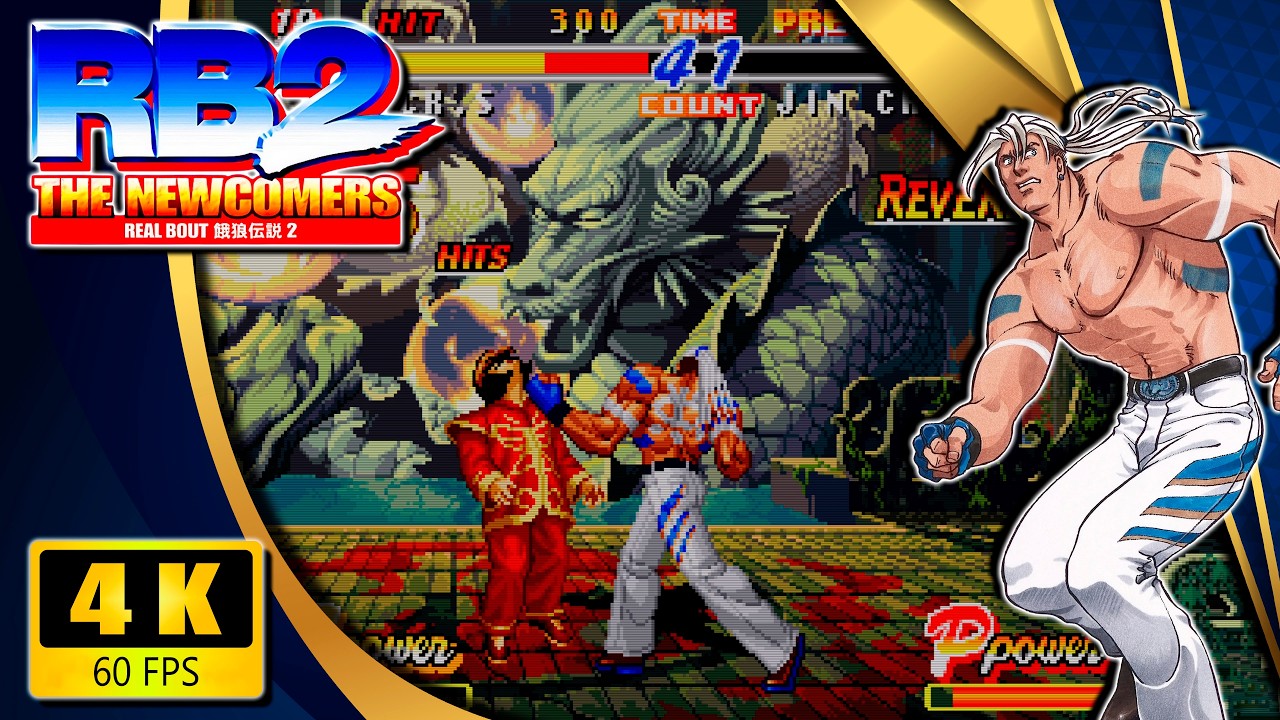 Real Bout Fatal Fury 2: The Newcomers | Real Bout Garou Densetsu 2 (Neo Geo CD) 【Longplay】