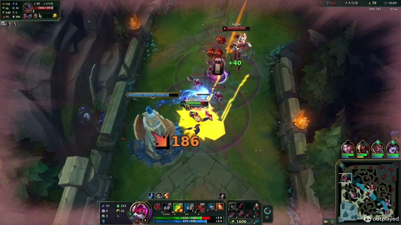 gangplank vs aatrox rank hàn cái tôi cao và cái kết