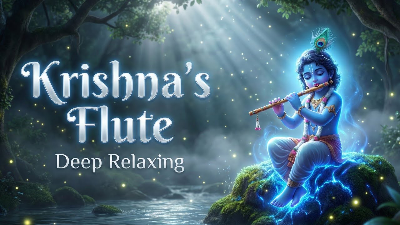 Krishna Flute Deep Relaxation | Calm Your Mind & Soul | Divine Melody 