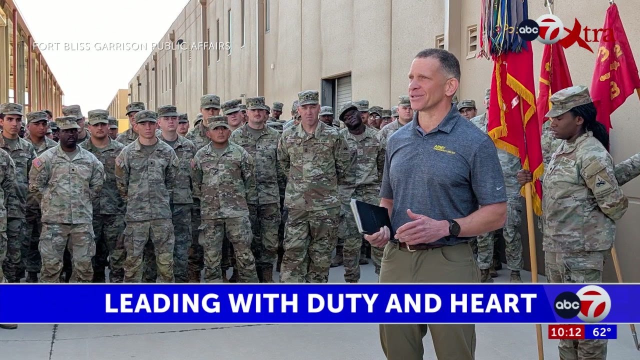 Grinston leading with Duty and Heart