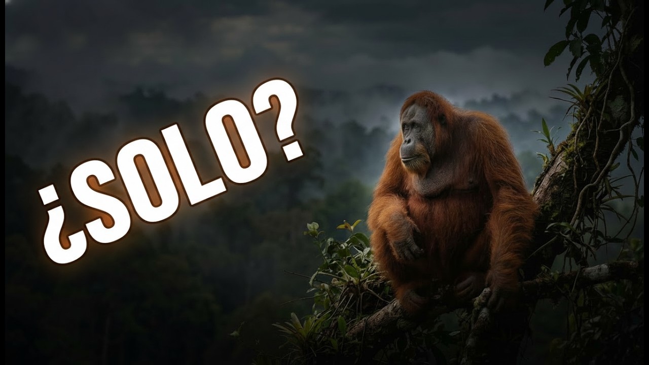 Increíble: Este Orangután Vive Completamente Solo en la Selva con Su Asombrosa Inteligencia