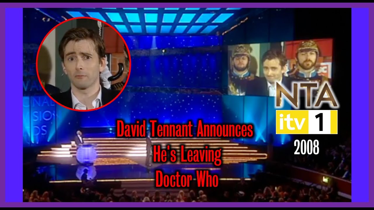 Doctor Who: David Tennant Announces He's Leaving Doctor Who (2008) - ITV
