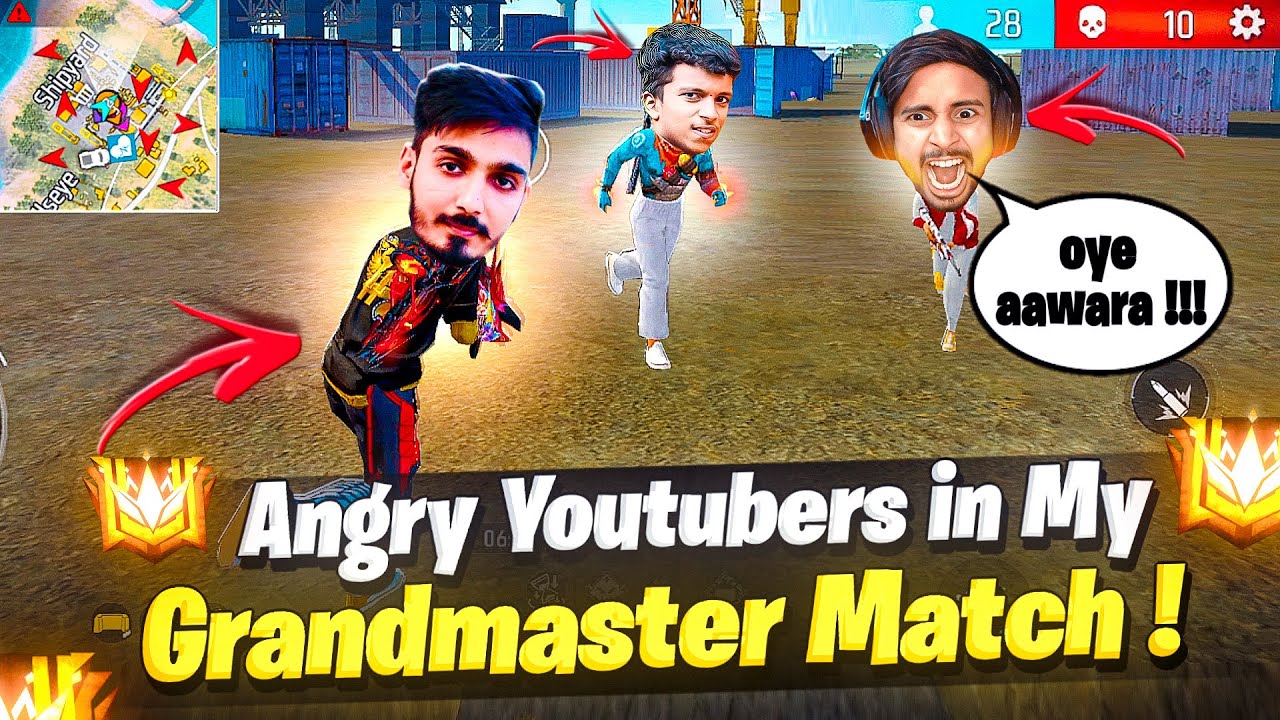 Angry Youtuber in My New Clash Squad Rank Season 😡 - GARENA FREE FIRE MAX