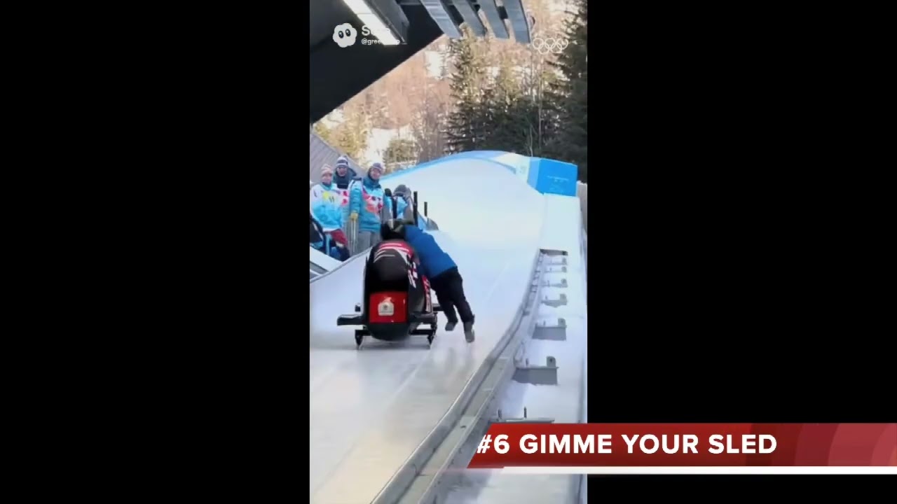 2026 Winter Olympics Bobsledding Accidents/Fails