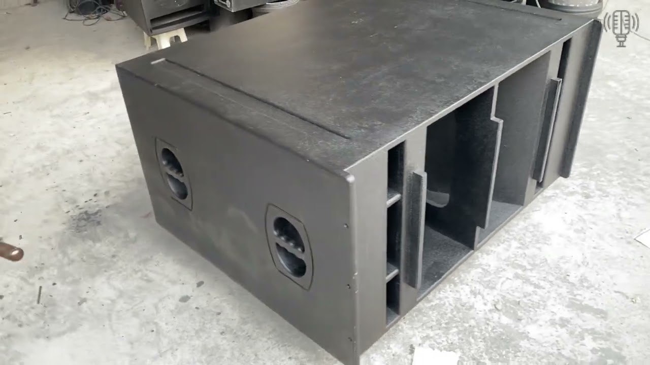 Vỏ Thùng Loa Sub Kép Bãi Mẫu B22 Tốt Gỗ Hơn Tốt Nước Sơn