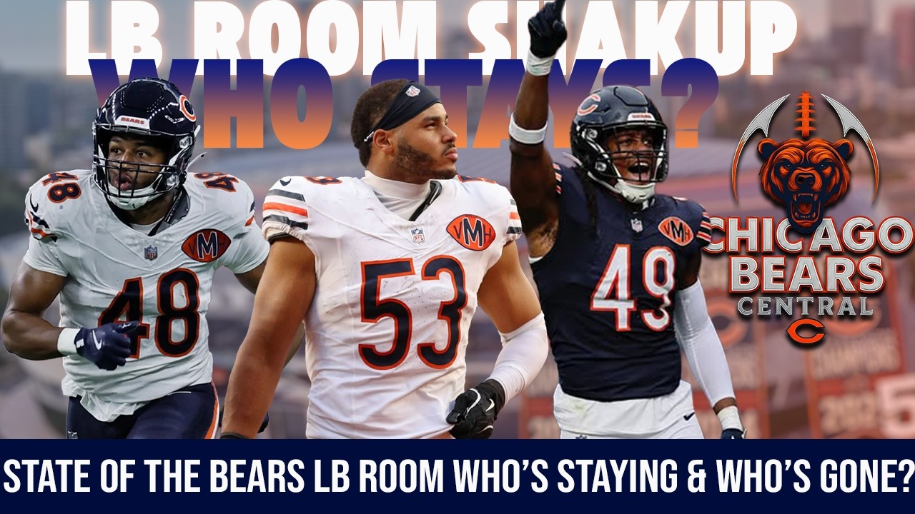 State of the Bears LB Room 👀 Who’s Staying & Who’s GONE? | Will Bears Leave Illinois?