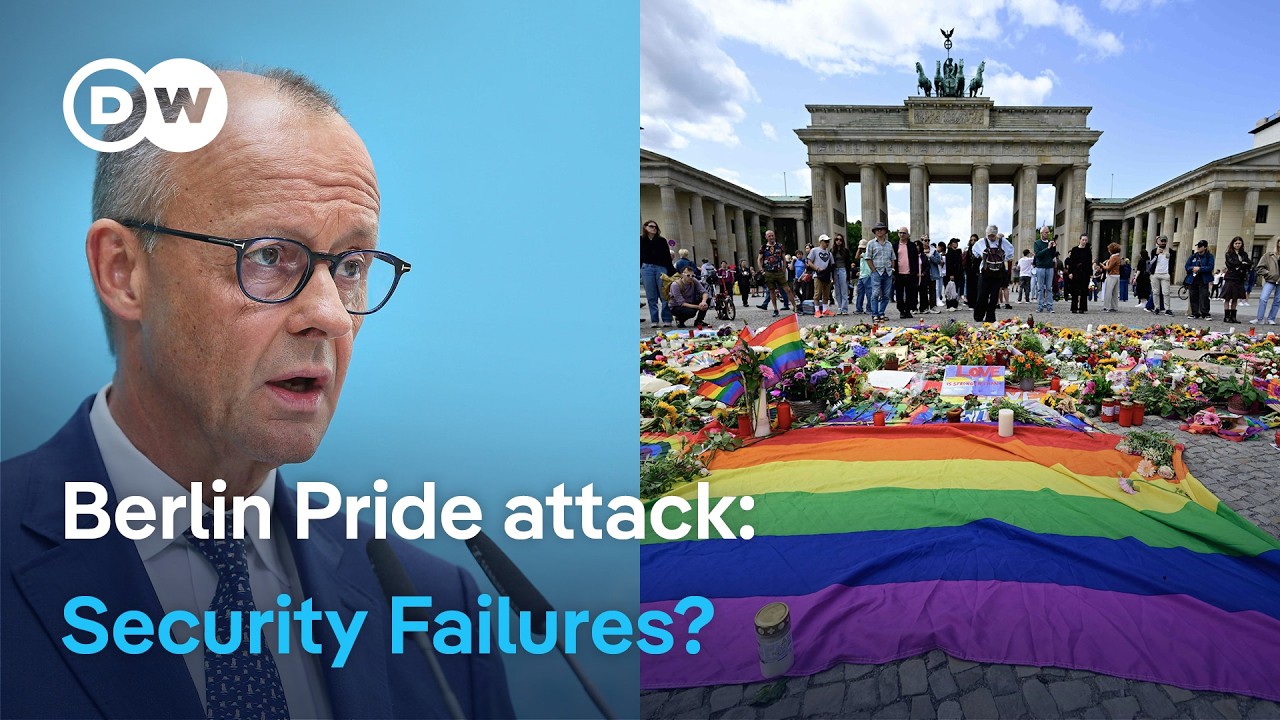 Berlin CSD Pride Attack: Germany's Merz faces questions over security | DW News
