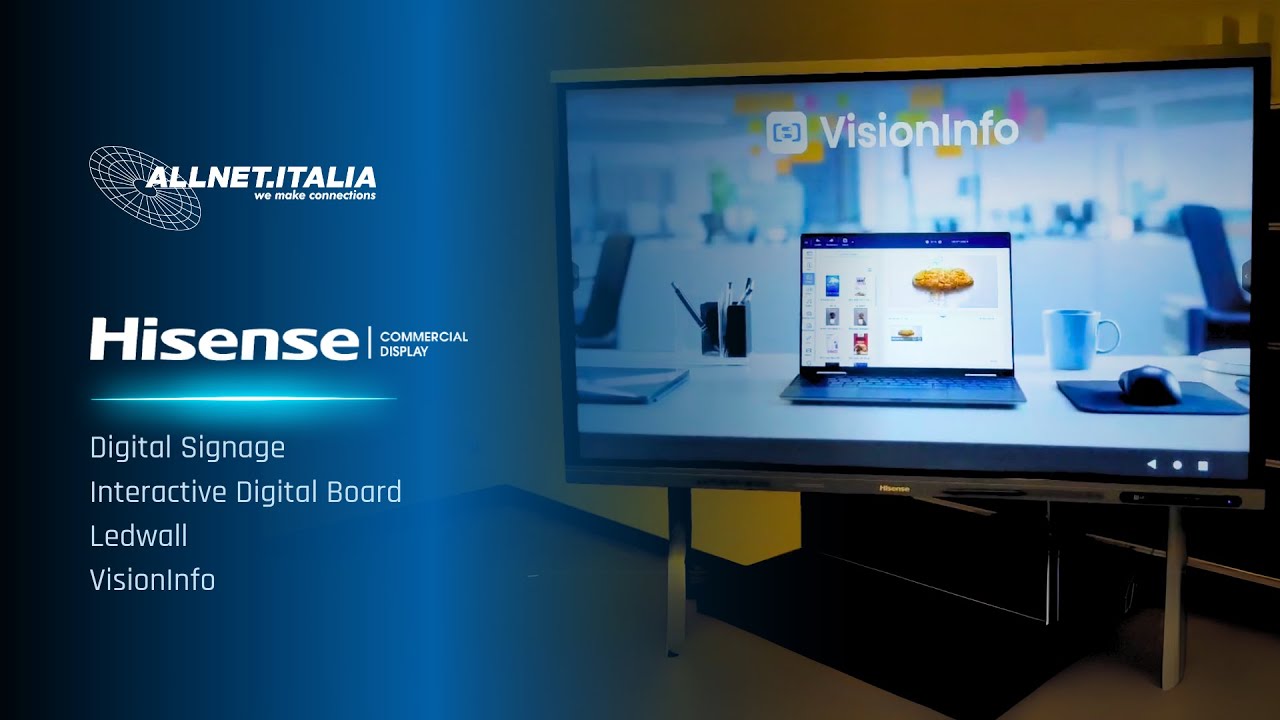 Digital Signage e Gestione Contenuti: scopri le Soluzioni Hisense Commercial Display in Azione