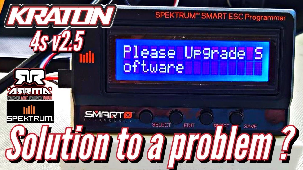 Arrma Kraton 4s v2.5 ESC Problems ? Easy Fix !