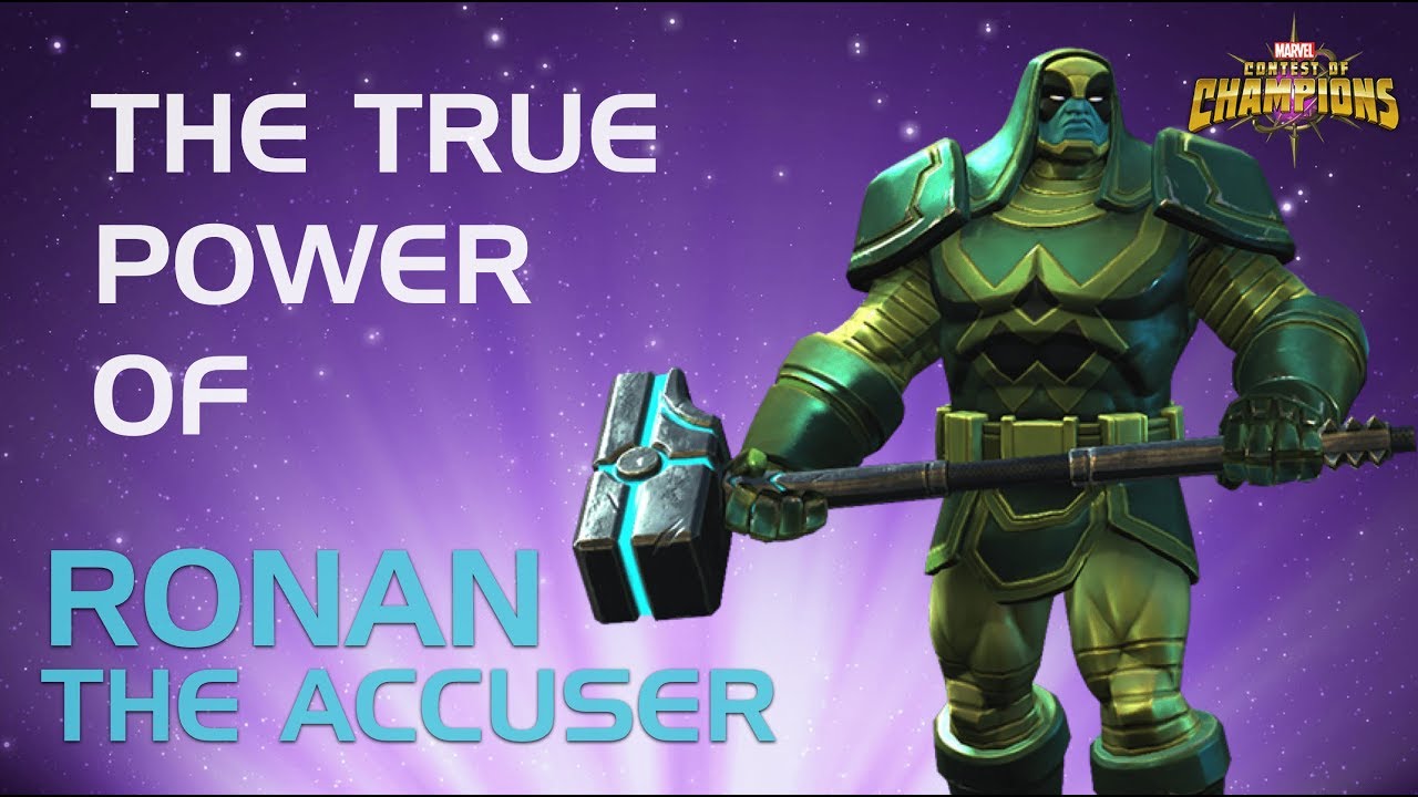 Ronan : Why he's a unique champion  - Marvel Contest of Champions