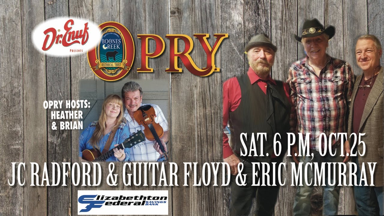 DR. ENUF presents JC RADFORD, GUITAR FLOYD & ERIC MCMURRAY