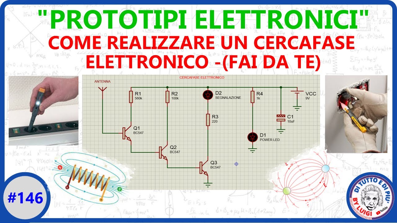 #146 - Come realizzare un cercafase elettronico fai da te
