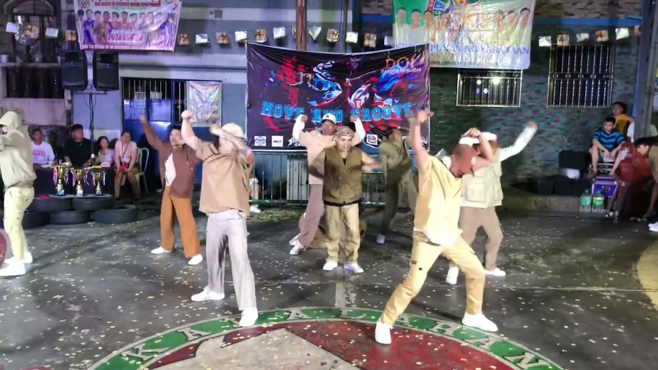 ISAGANI - Move & Groove Dance Contest. Brgy San Roque. Navotas City. Jan 24 2025.