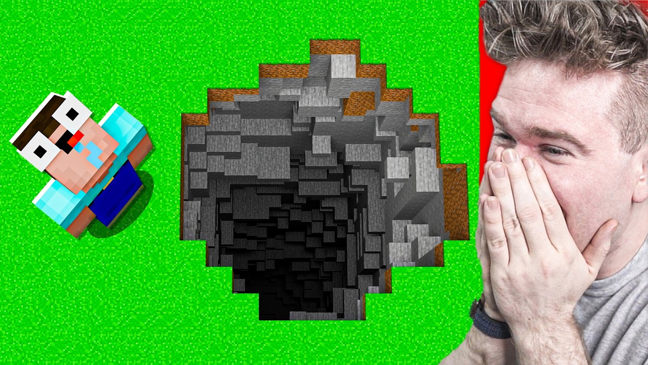 DZIURA Do WNĘTRZA ZIEMI PRANK na WIDZUI |Minecraft Extreme