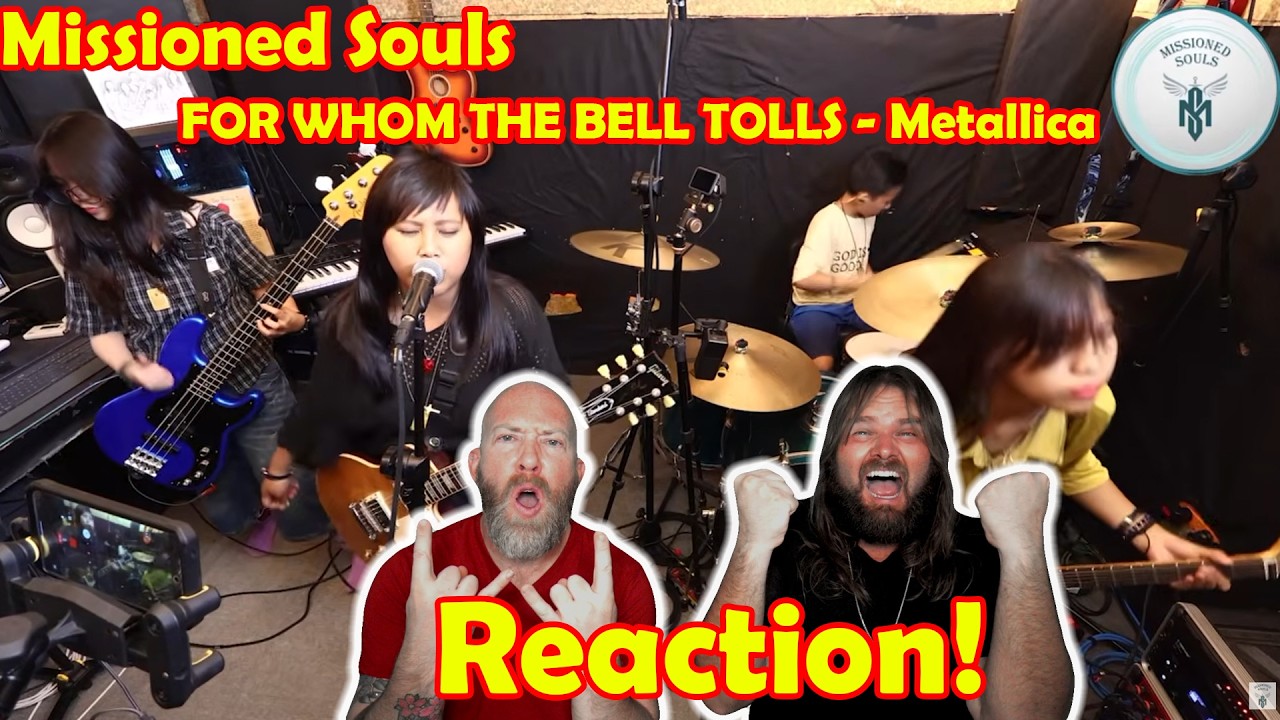 Музыканты реагируют на FOR WHOM THE BELL TOLLS &mdash; Metallica | Missioned Souls | кавер от семейной ...