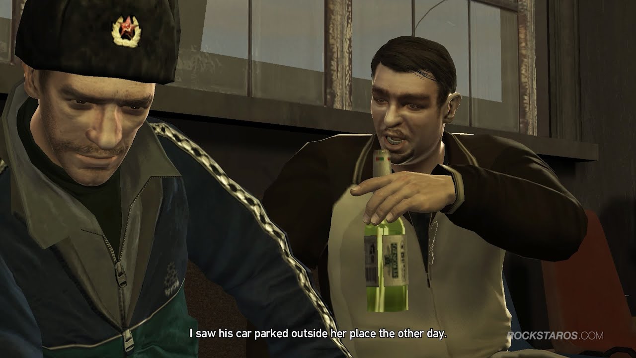 Roman finds out Mallorie is cheating with Vlad &ndash; GTA 4