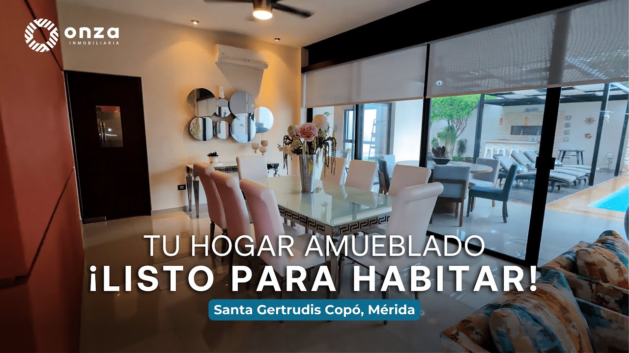 Hermosa Residencia en VENTA | Santa Gertrudis Copó, Mérida, Yucatán ✨