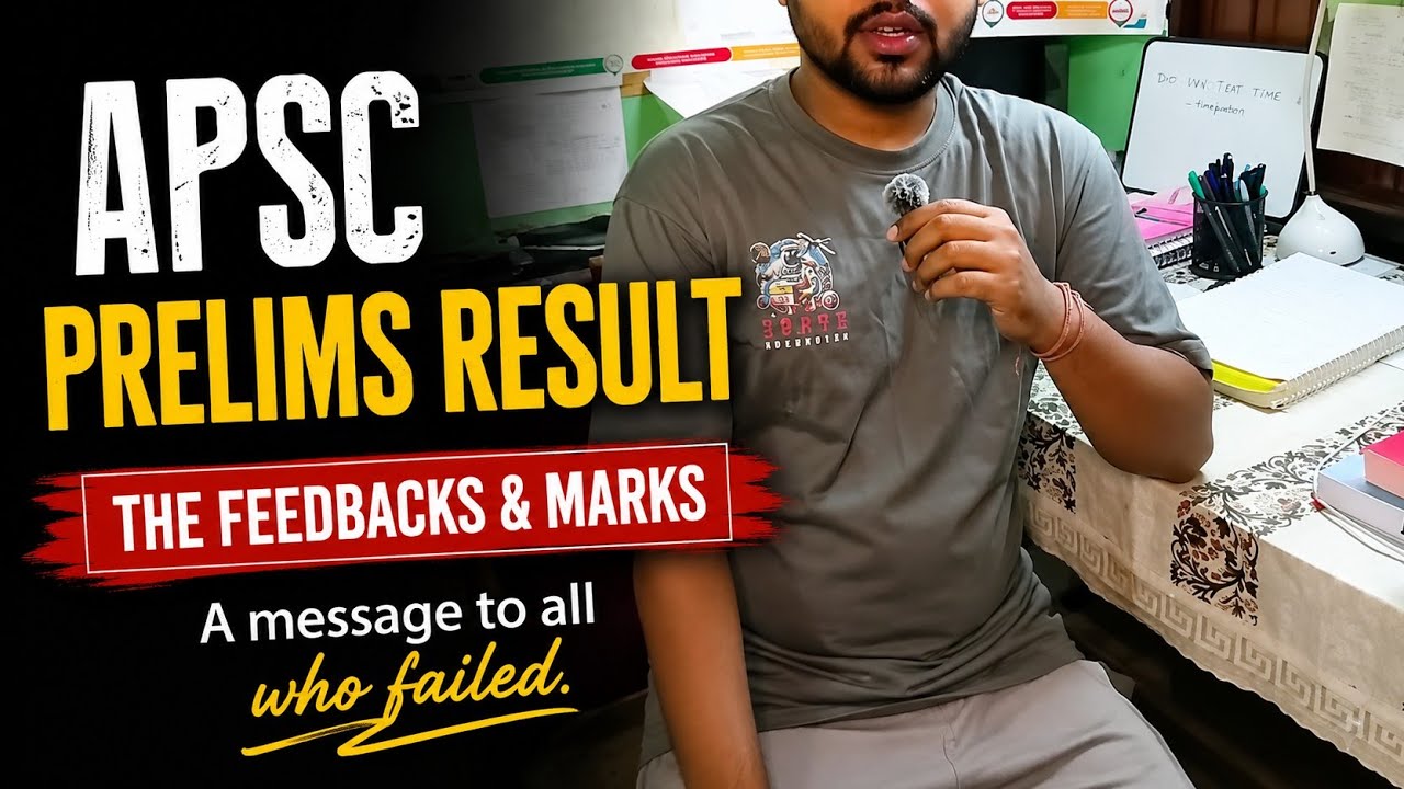 It's for you, if you failed prelims of APSC CCE 2025 #apsc #cce 