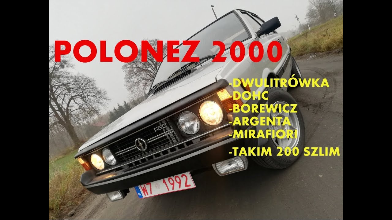 Polonez 2000 DOHC Borewicz - mam tę moooc!!!