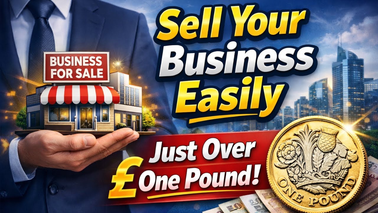 Sell Your Business for Just Over £1 a Day | No Broker, Full Control