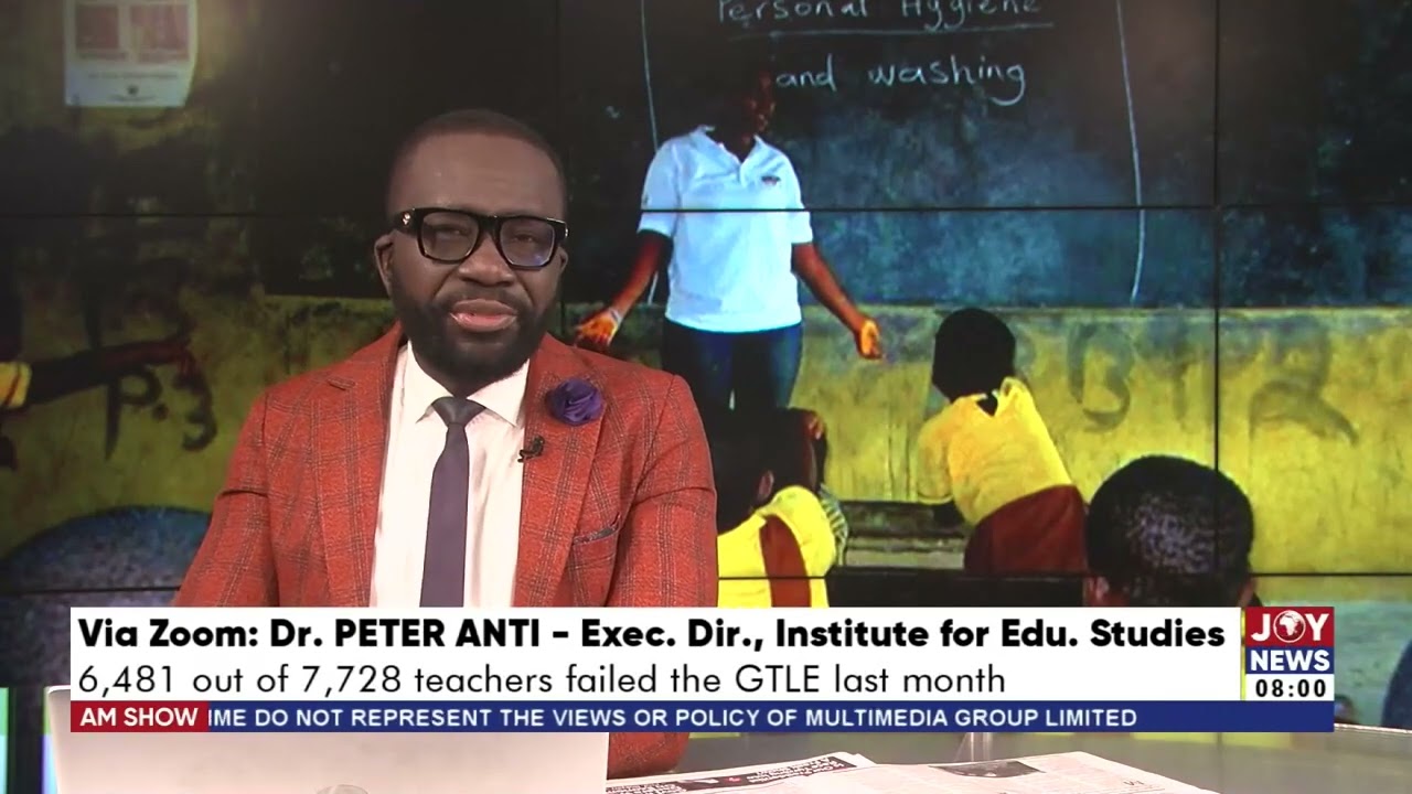 Ghana Teacher Licensure Examination: 6,481 out of 7,728 teachers failed the GTLE last month