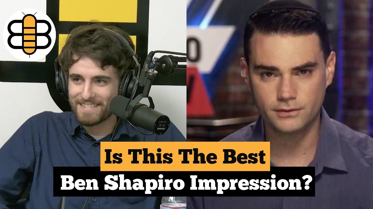 Seamus Coughlin of Freedom Toons shows off Ben Shapiro Impression to Ethan and Kyle