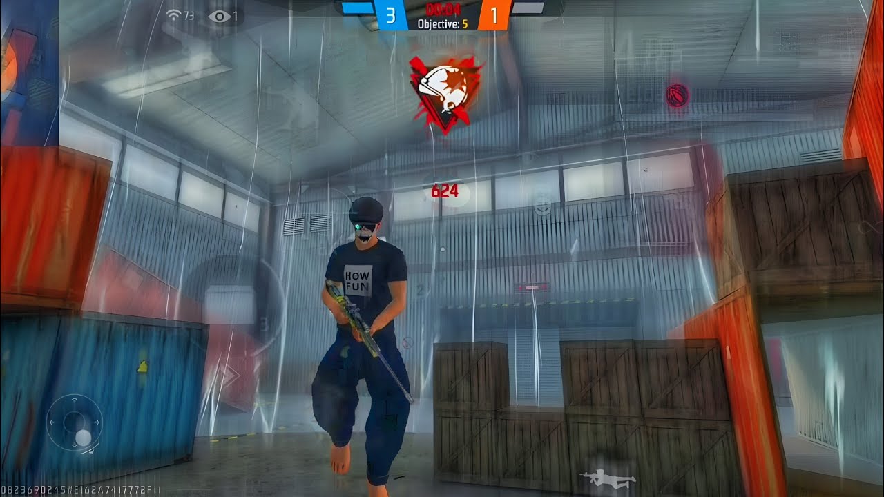 free fire live stream on Brazil gameplay | vs Indian player | ☠️