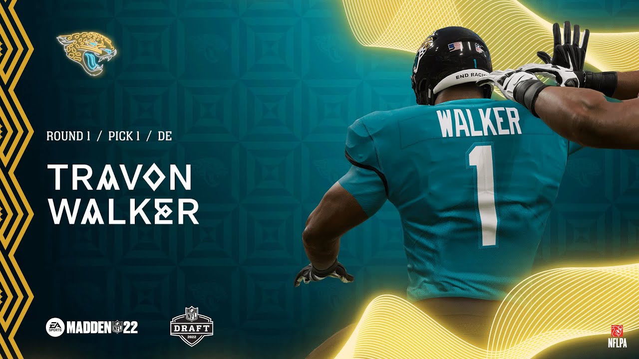 Madden NFL 22 - All 32 2022 First Round Picks in Newest Roster Update!