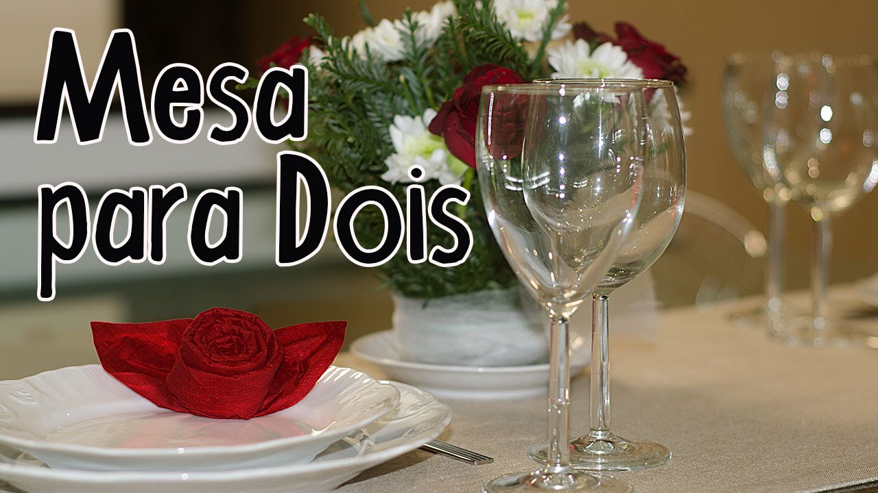 Mesa Romântica para dois