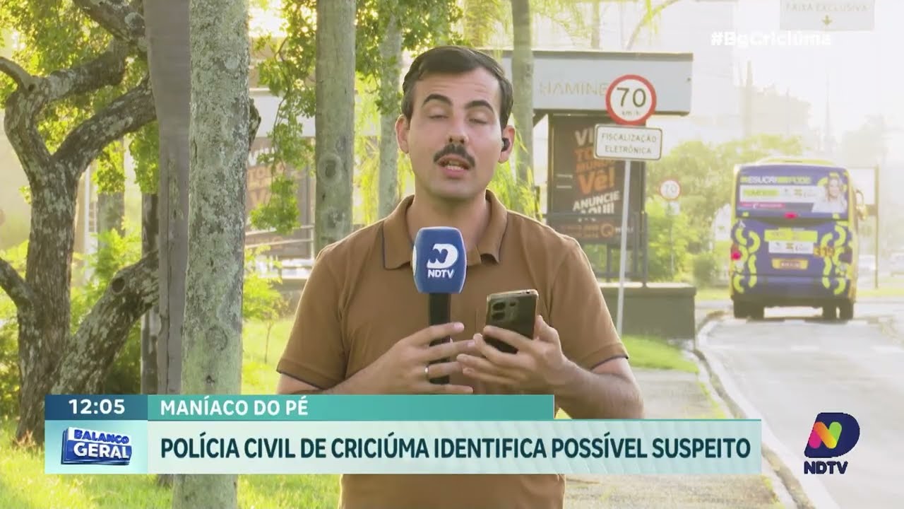 Polícia Civil identifica suspeito de bilhetes a passageiras em Criciúma