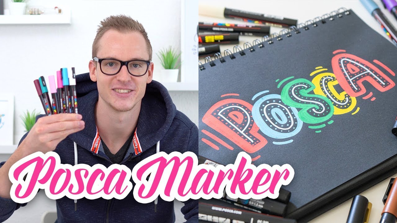 POSCA Marker (Review & Beispiele) | Handlettering